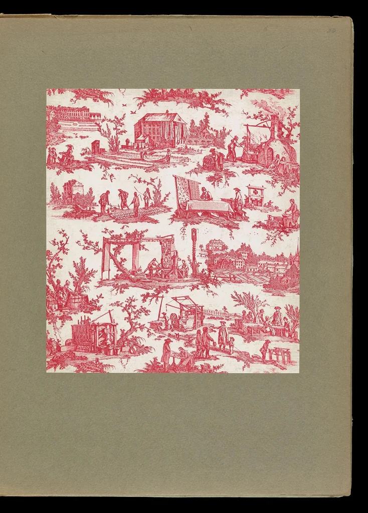 An illustration from Toiles de Jouy : 50 planches, 1900, leaf 64