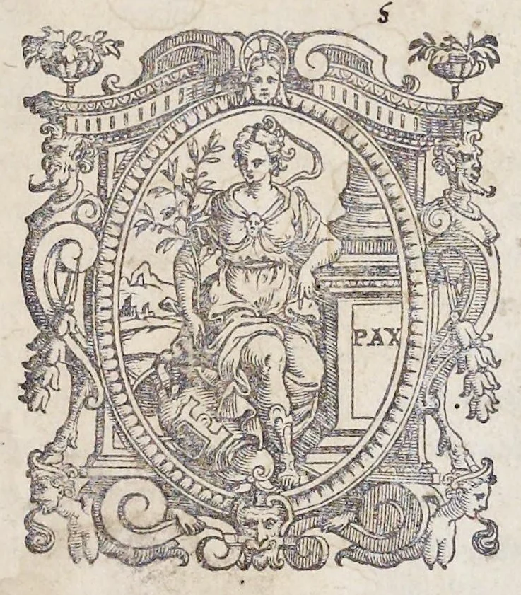An illustration from Prosperi Alpini De plantis Aegypti liber : In quo non pauci, qui circa herbarum materiam irrepserunt, errores, deprehenduntur, quorum causa hactenus multa medicamenta ad vsum medicin[ae] admodum expetenda, plerisque medicorum, non sine artis iactura, occulta, atque obsoleta iacuerunt : accessit etiam liber de balsamo aliàs editus, 1592, leaf 4
