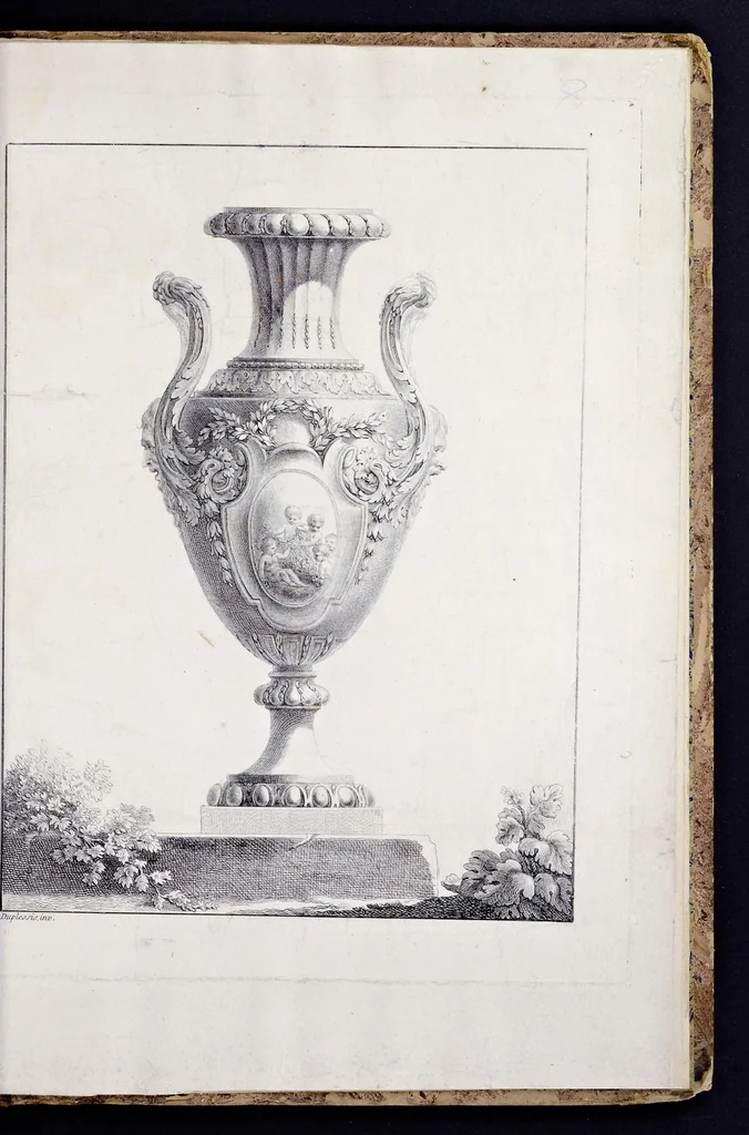 An illustration from Première [-deuxième] suite de vases composés, 1700, leaf 20