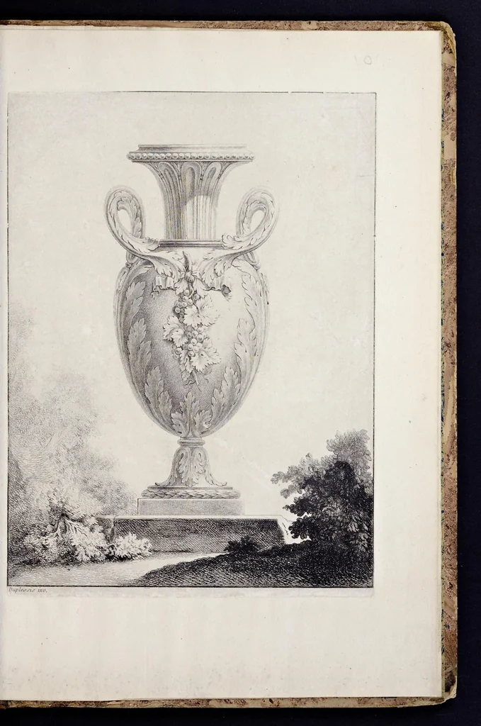 An illustration from Première [-deuxième] suite de vases composés, 1700, leaf 24