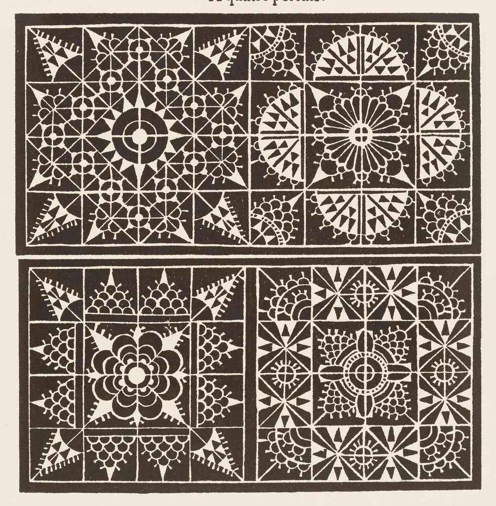 An illustration from Das Musterbuch des Jacques Foillet, 1598, 1891, leaf 20
