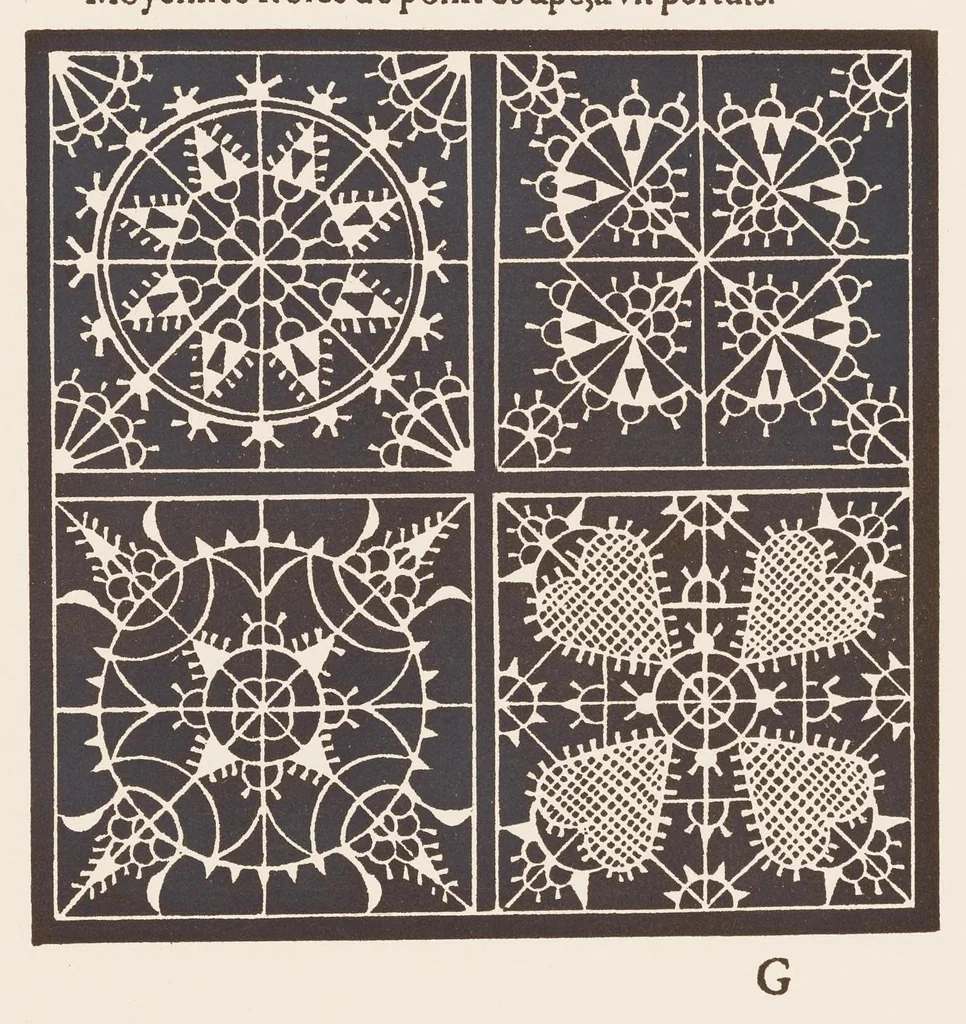 An illustration from Das Musterbuch des Jacques Foillet, 1598, 1891, leaf 48