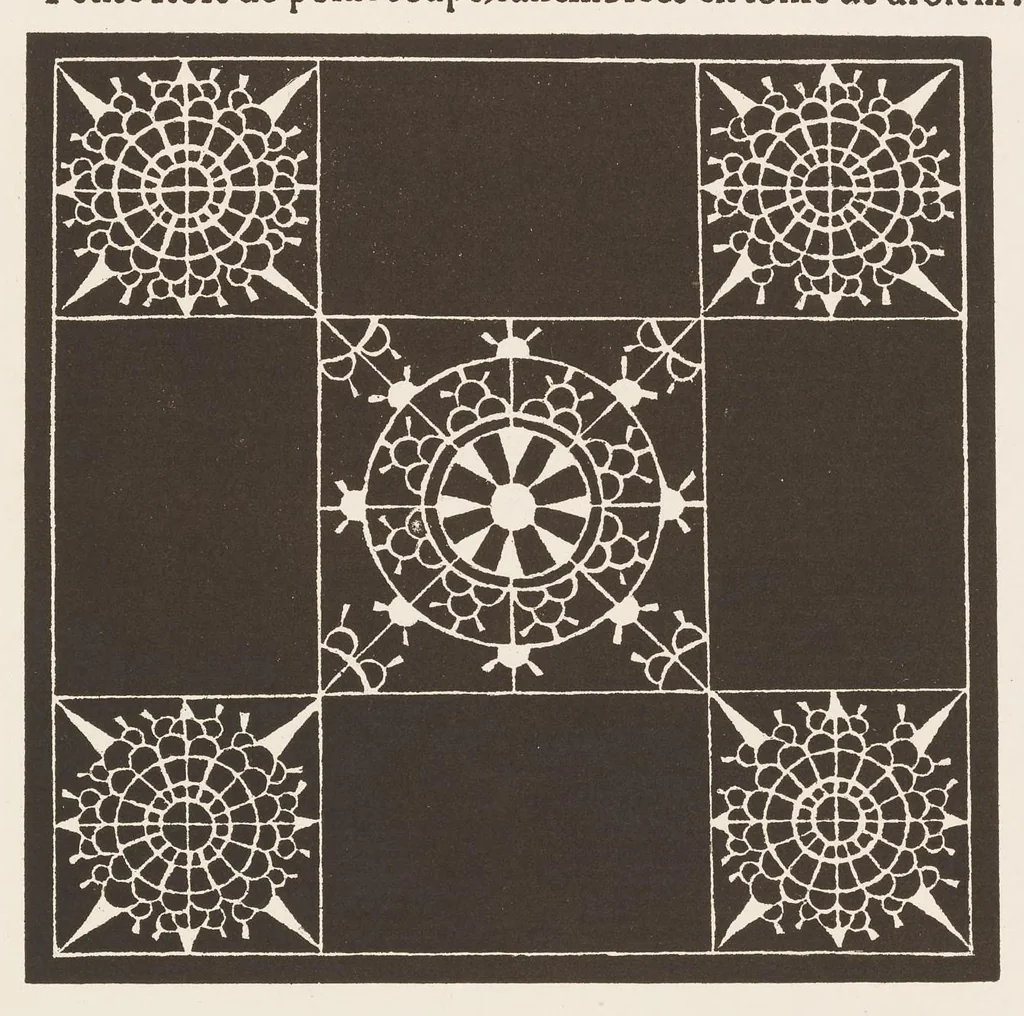 An illustration from Das Musterbuch des Jacques Foillet, 1598, 1891, leaf 84