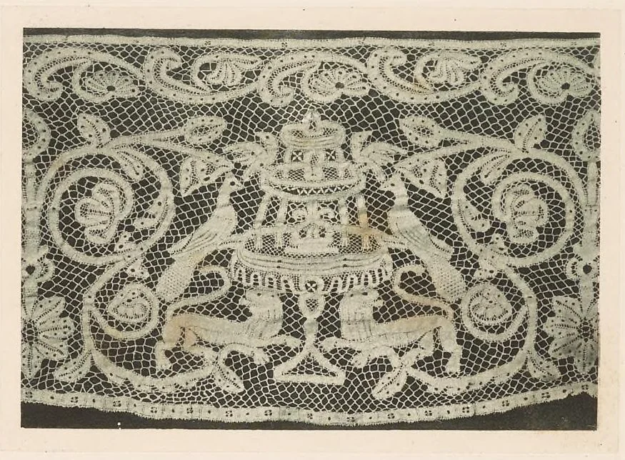 An illustration from Old Italian lace, 1913, leaf 12
