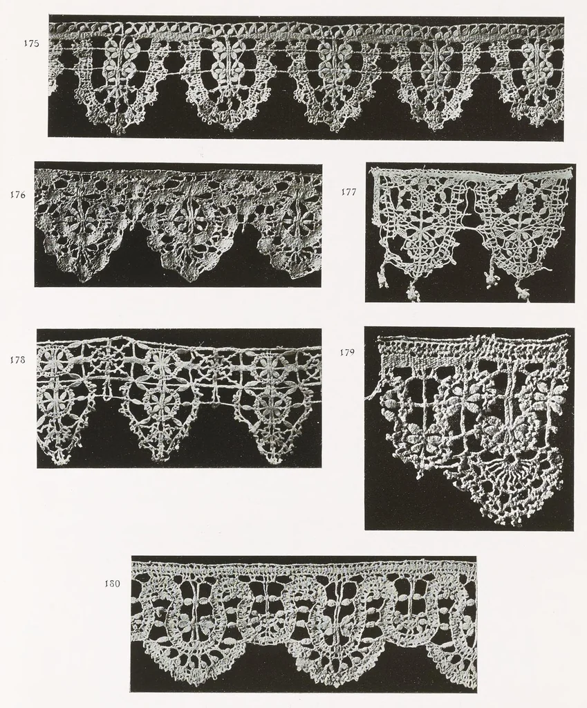 An illustration from Old Italian lace, 1913, leaf 196