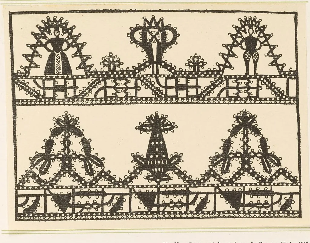 An illustration from Old Italian lace, 1913, leaf 52