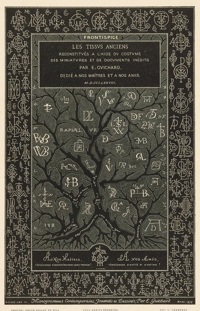 An illustration from Les tissvs anciens : reconstitués a l'aide du costume des miniatures et de documents inédits, 1878, leaf 2