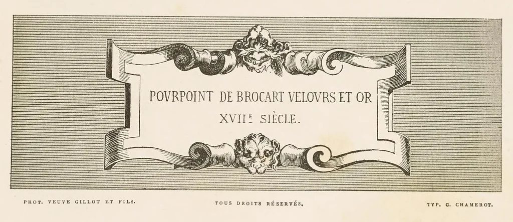 An illustration from Les tissvs anciens : reconstitués a l'aide du costume des miniatures et de documents inédits, 1878, leaf 58