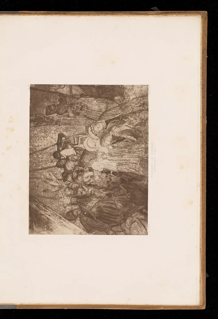 An illustration from Les peintures murales du Moyen Age & de la Renaissance en Forez, 1900, leaf 94