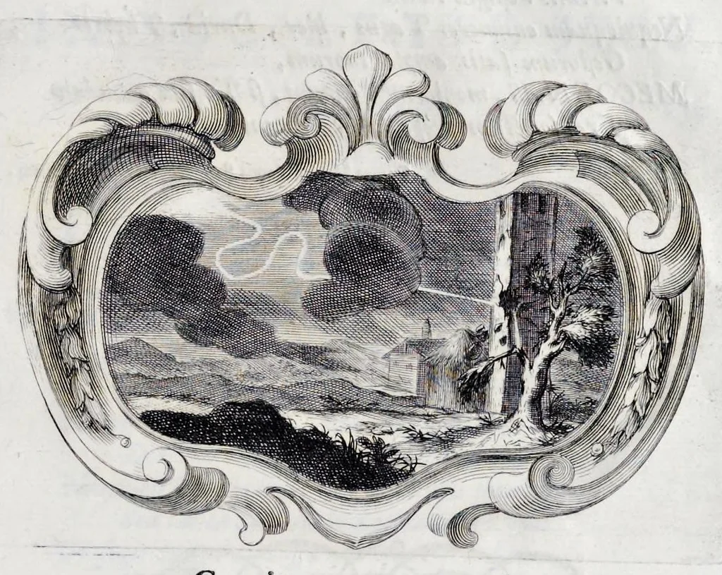 An illustration from Emin.mo ac Rev.mo Principi D. Alvaro e Soc. Jesu S. R. E. Cardinali Cienfuegos ..., 1726, leaf 24