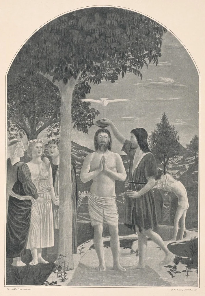 An illustration from Les saints évangiles : illustrations d'apres les maitres des XIVe, XVe, & XVIe siècles, 1899, leaf 142