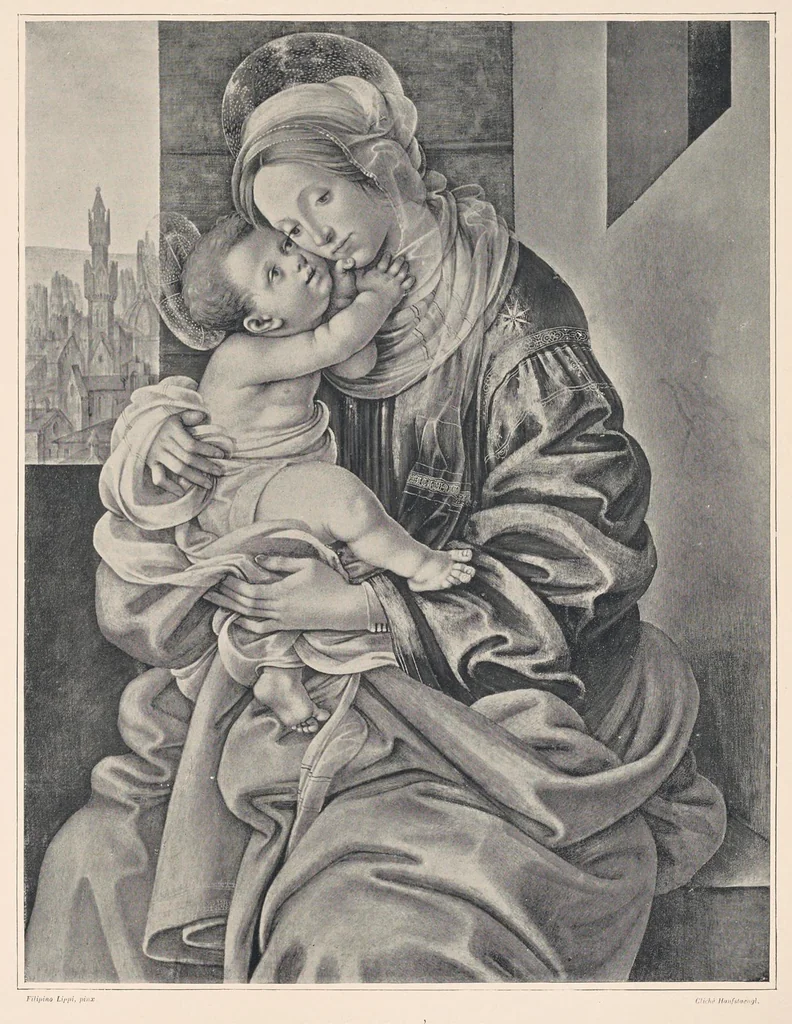 An illustration from Les saints évangiles : illustrations d'apres les maitres des XIVe, XVe, & XVIe siècles, 1899, leaf 200