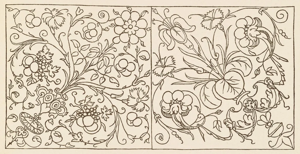 An illustration from Andreas Bretschneider's neues Modelbuch 1619, 1892, leaf 20