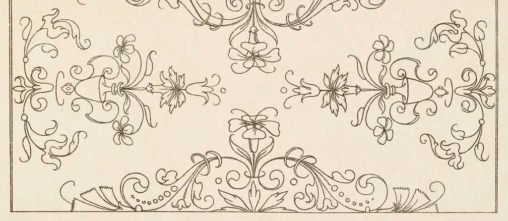 An illustration from Andreas Bretschneider's neues Modelbuch 1619, 1892, leaf 26