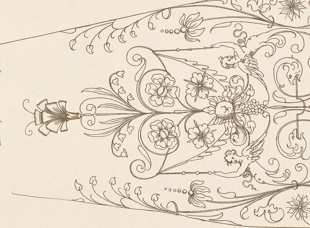An illustration from Andreas Bretschneider's neues Modelbuch 1619, 1892, leaf 32