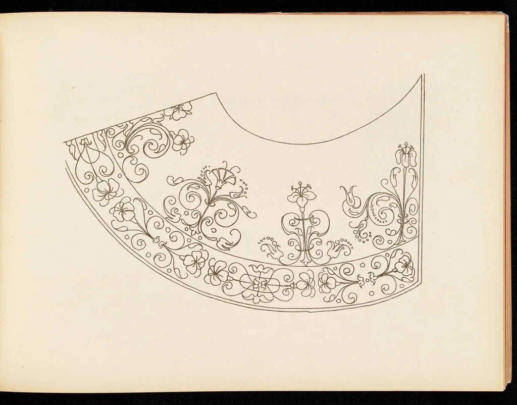 An illustration from Andreas Bretschneider's neues Modelbuch 1619, 1892, leaf 52