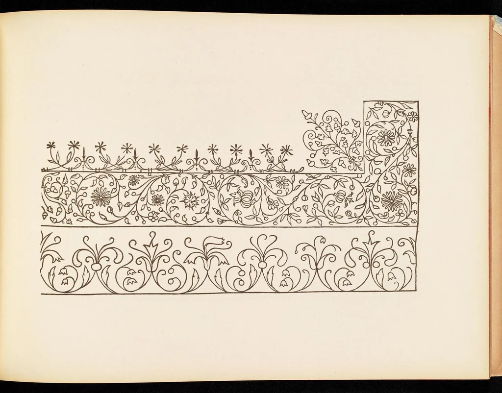 An illustration from Andreas Bretschneider's neues Modelbuch 1619, 1892, leaf 74