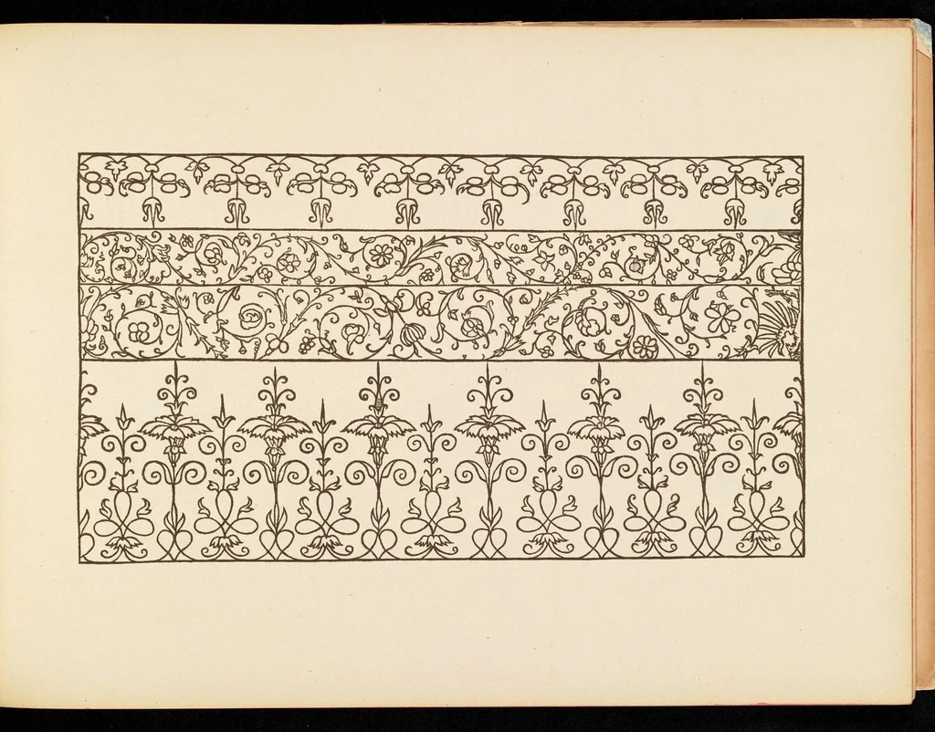 An illustration from Andreas Bretschneider's neues Modelbuch 1619, 1892, leaf 94