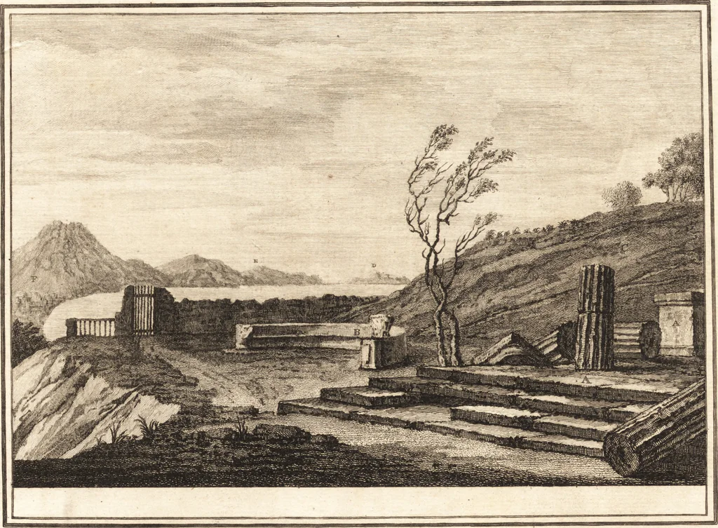 An illustration from Account of the discoveries at Pompeii : communicated to the Society of Antiquaries of London, 1777, leaf 19