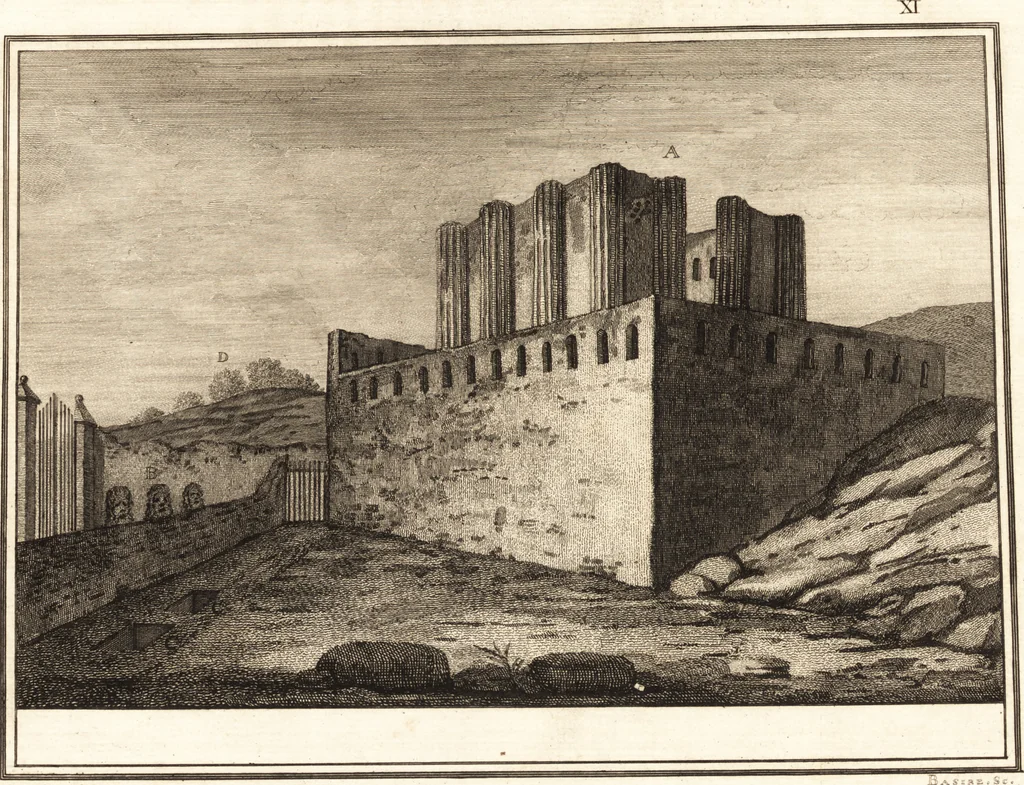 An illustration from Account of the discoveries at Pompeii : communicated to the Society of Antiquaries of London, 1777, leaf 46