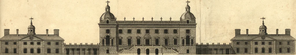 An illustration from Aedes Walpolianae, or, A description of the collection of pictures at Houghton-Hall in Norfolk, the seat of the Right Honourable Sir Robert Walpole, Earl of Orford, 1767, leaf 164