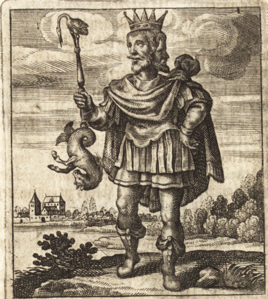 An illustration from Aegidii Albertini Hirnschleiffer, 1645, leaf 105