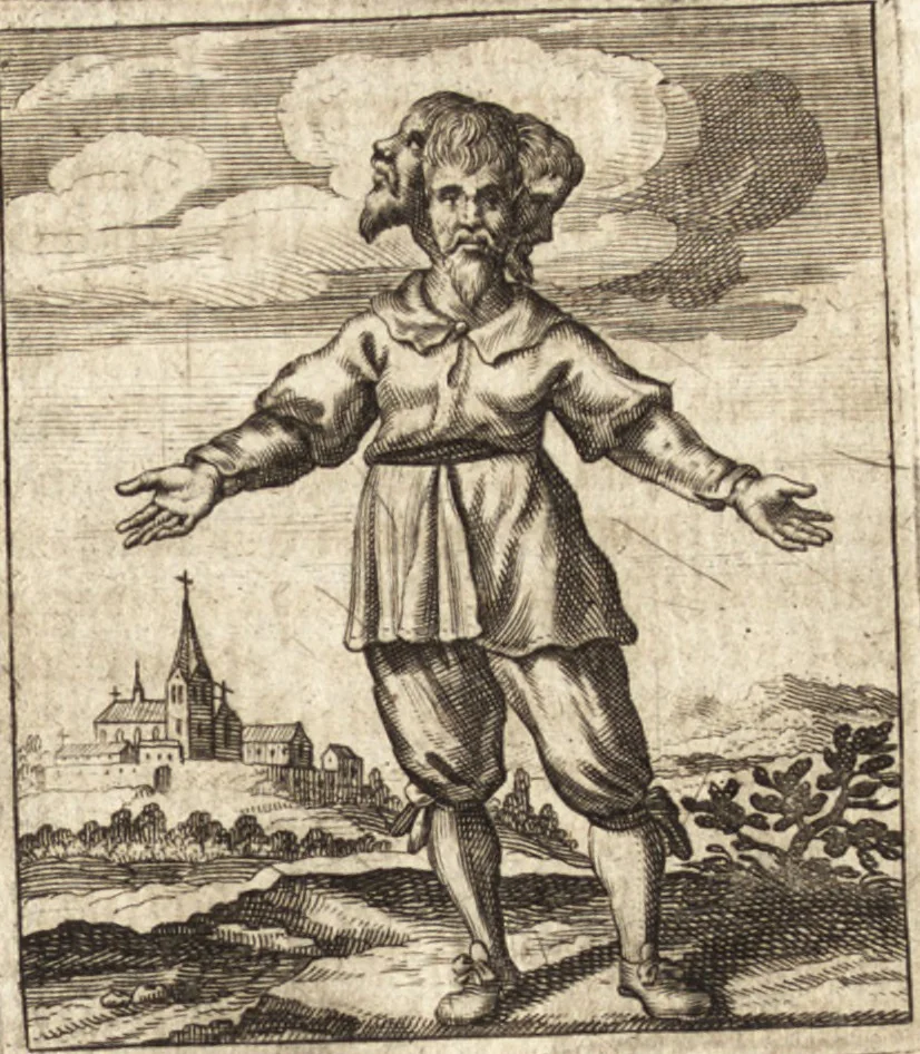 An illustration from Aegidii Albertini Hirnschleiffer, 1645, leaf 118