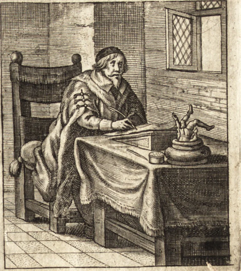 An illustration from Aegidii Albertini Hirnschleiffer, 1645, leaf 18
