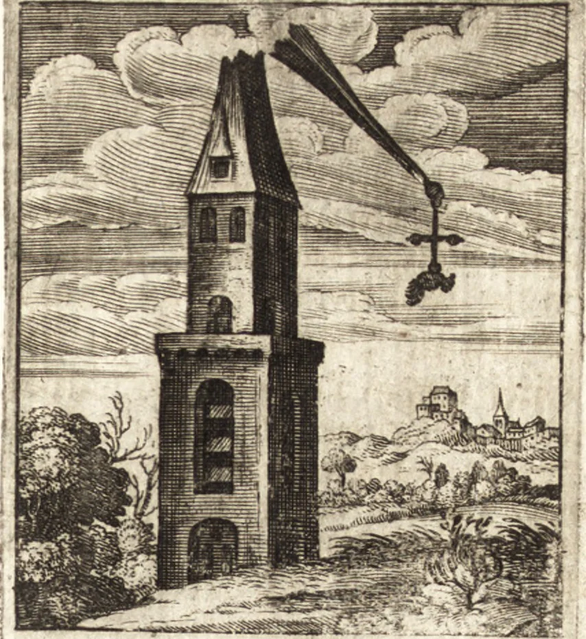 An illustration from Aegidii Albertini Hirnschleiffer, 1645, leaf 208