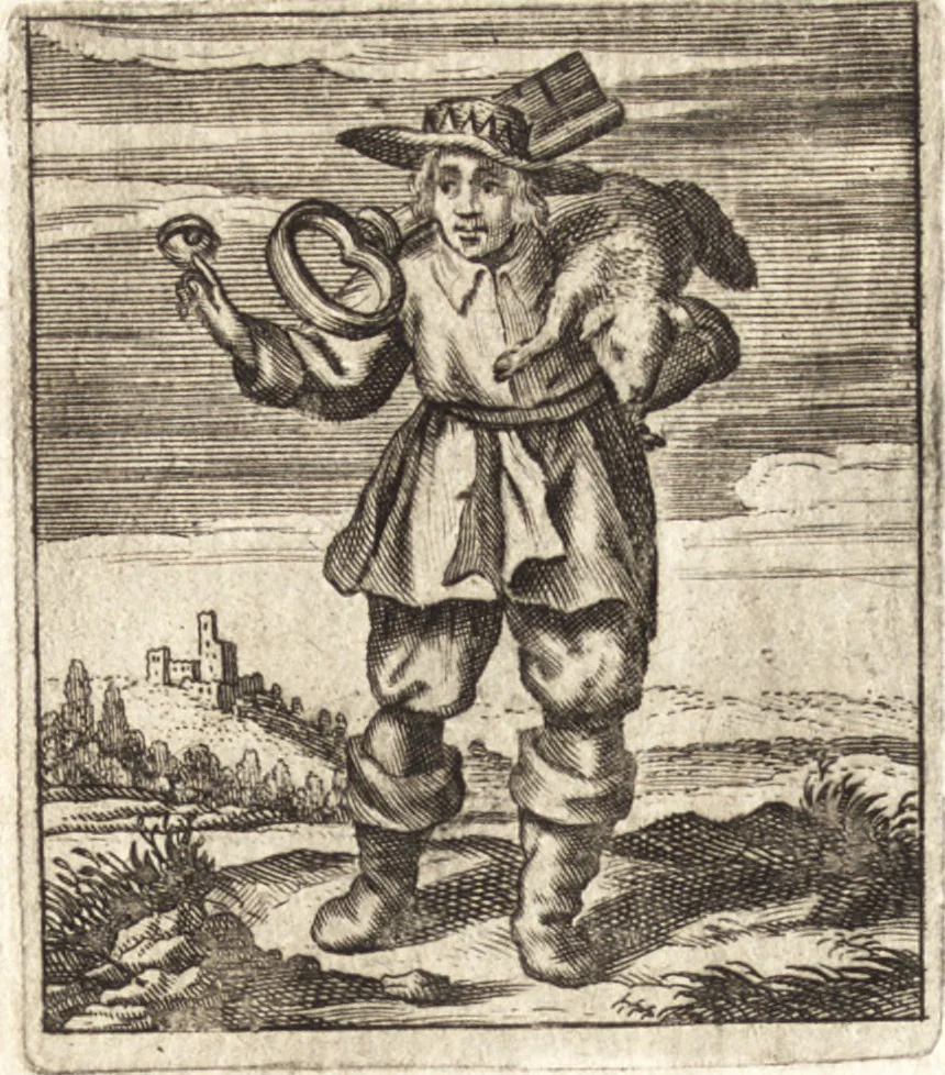 An illustration from Aegidii Albertini Hirnschleiffer, 1645, leaf 277