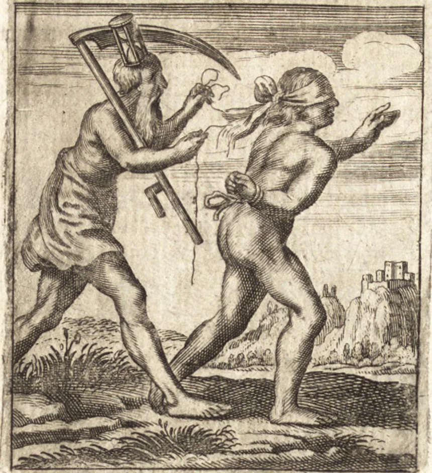 An illustration from Aegidii Albertini Hirnschleiffer, 1645, leaf 285