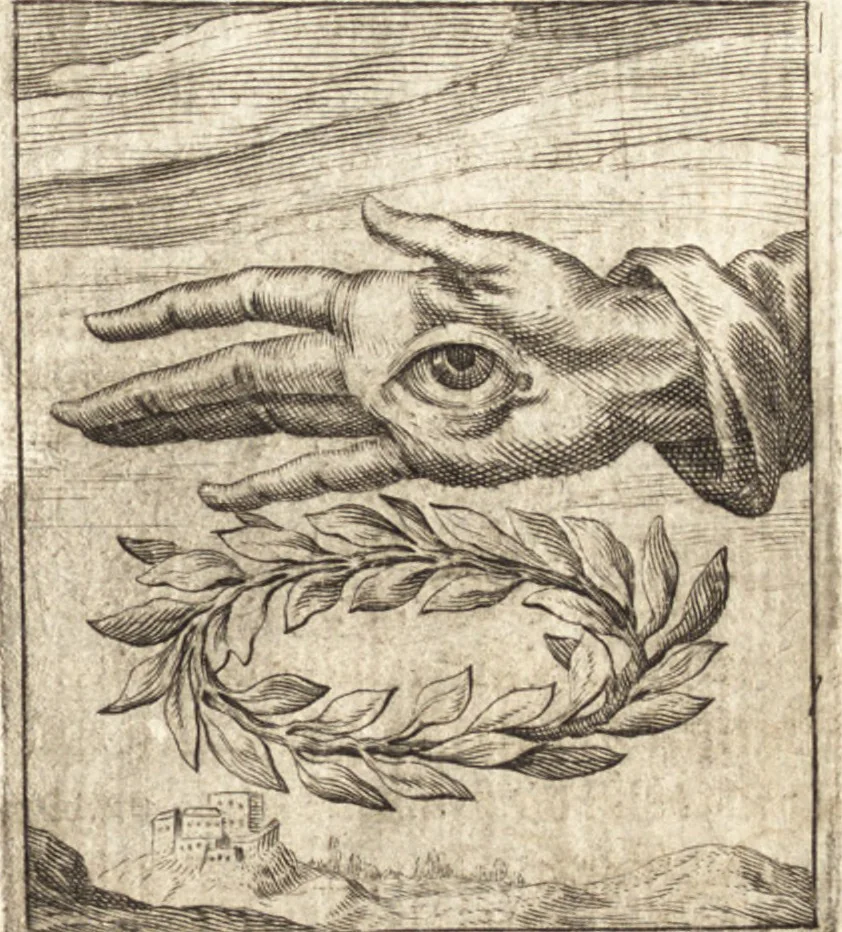 An illustration from Aegidii Albertini Hirnschleiffer, 1645, leaf 288