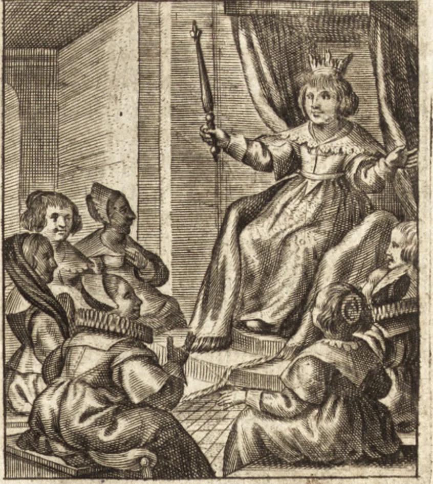 An illustration from Aegidii Albertini Hirnschleiffer, 1645, leaf 32