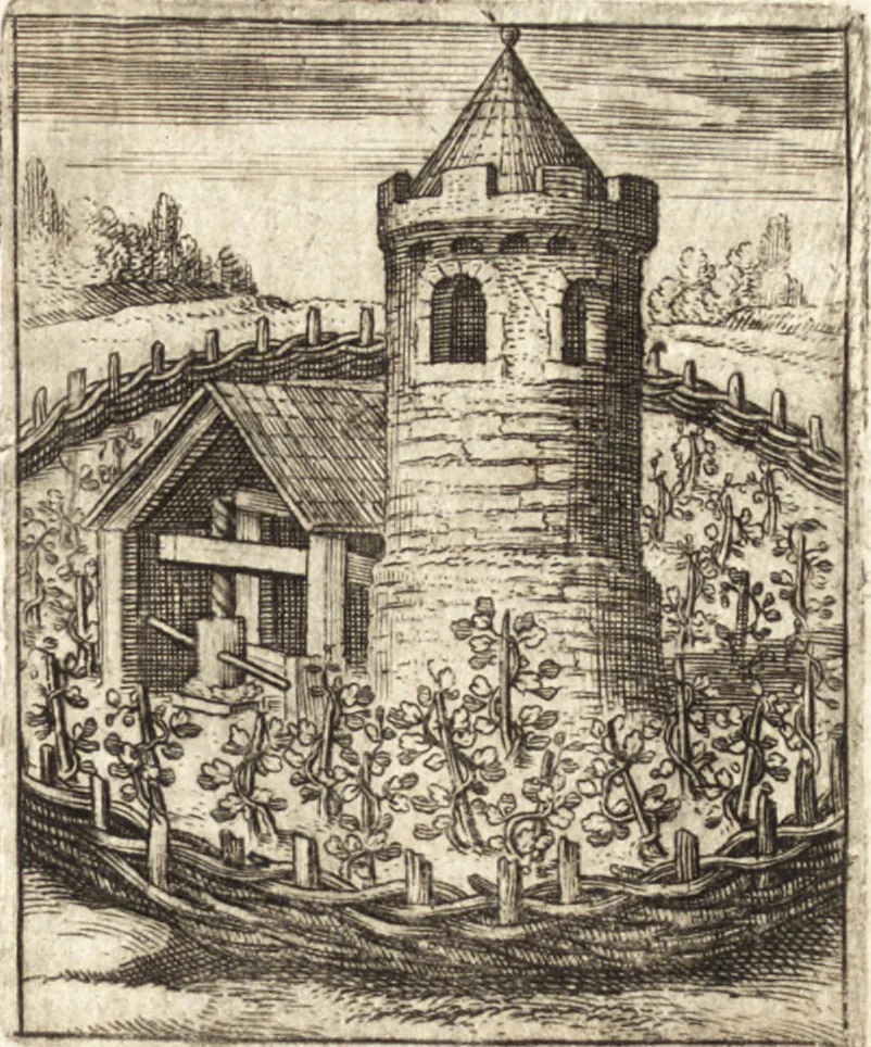 An illustration from Aegidii Albertini Hirnschleiffer, 1645, leaf 330