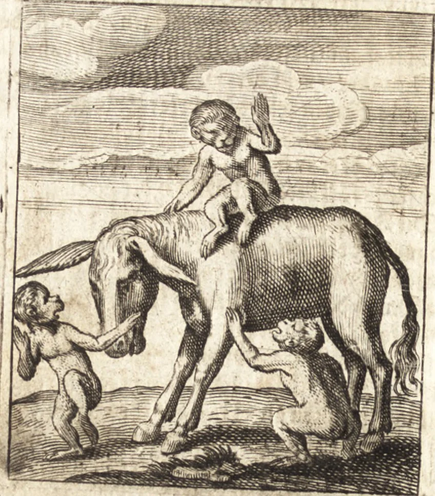 An illustration from Aegidii Albertini Hirnschleiffer, 1645, leaf 393