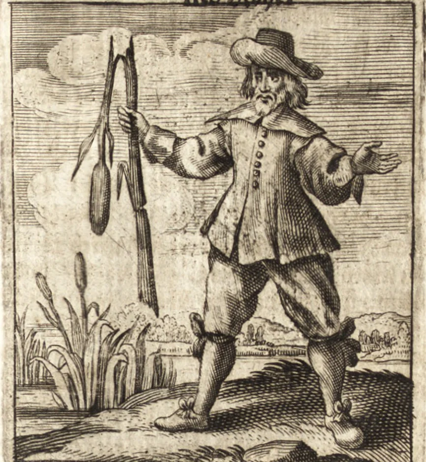 An illustration from Aegidii Albertini Hirnschleiffer, 1645, leaf 416