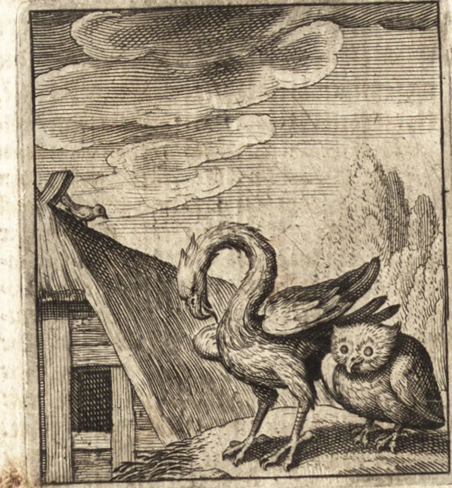 An illustration from Aegidii Albertini Hirnschleiffer, 1645, leaf 421