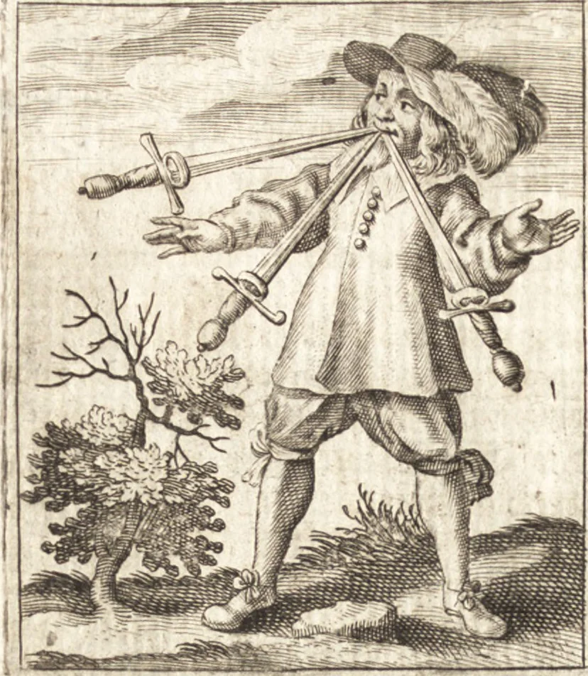 An illustration from Aegidii Albertini Hirnschleiffer, 1645, leaf 453