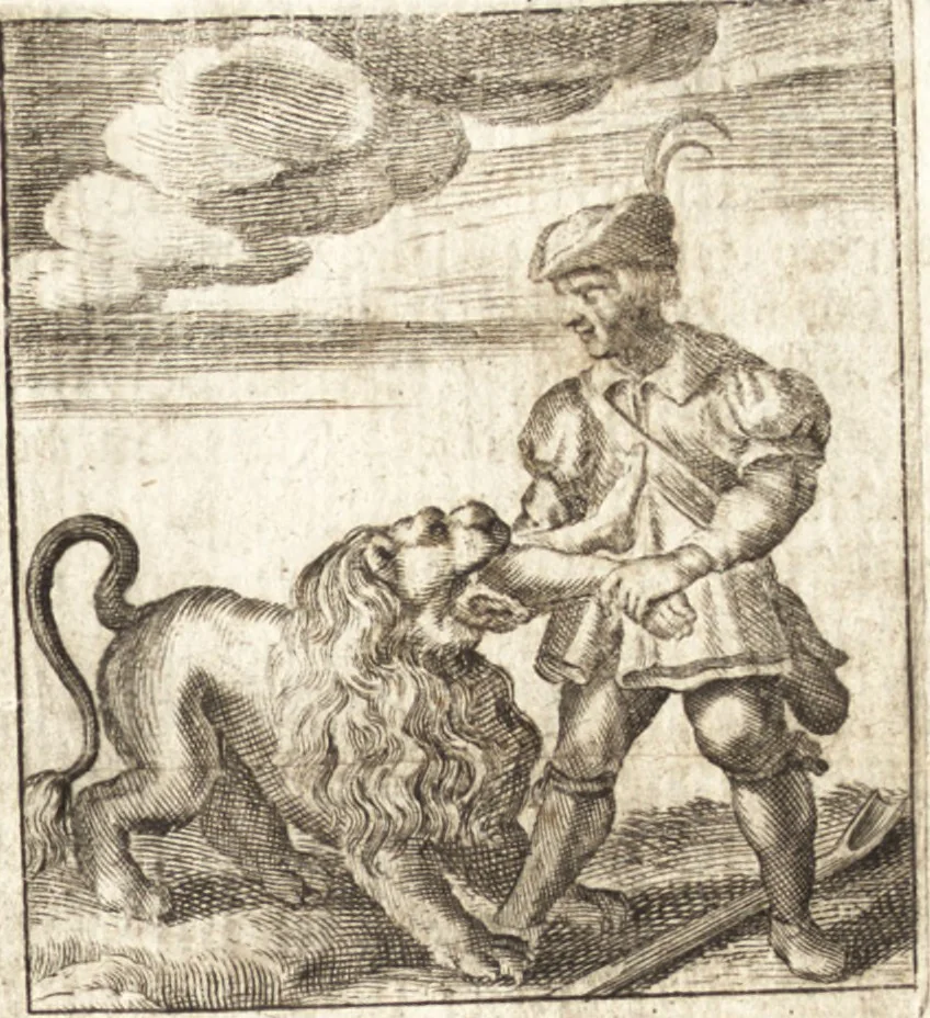 An illustration from Aegidii Albertini Hirnschleiffer, 1645, leaf 456