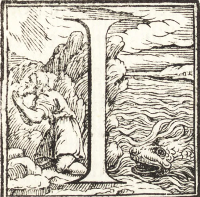 An illustration from Alcvne composizioni di diversi avtori in lode del ritratto della Sabina. Scolpito in marmo dall'eccellentissimo m. Giouanni Bologna, posto nella piazza del serenissimo gran duca di Toscana, 1583, leaf 6