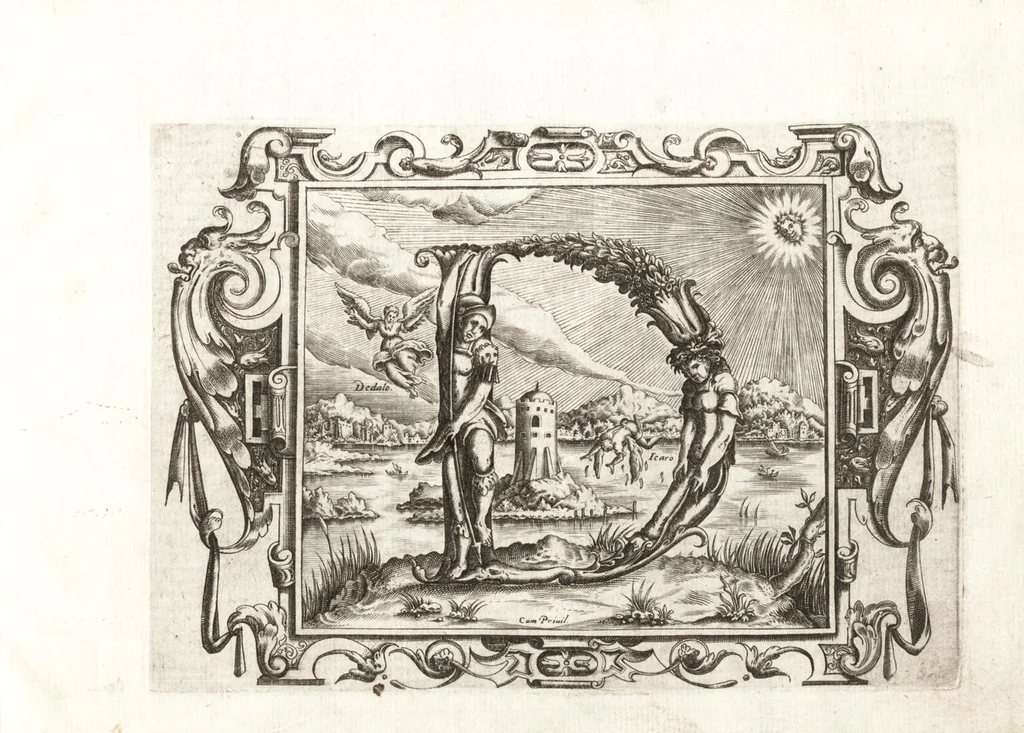 An illustration from [Alphabeto], 1570, leaf 14