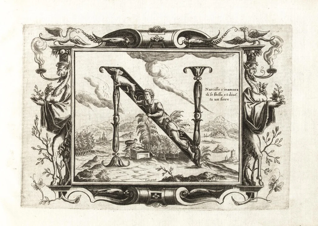 An illustration from [Alphabeto], 1570, leaf 32