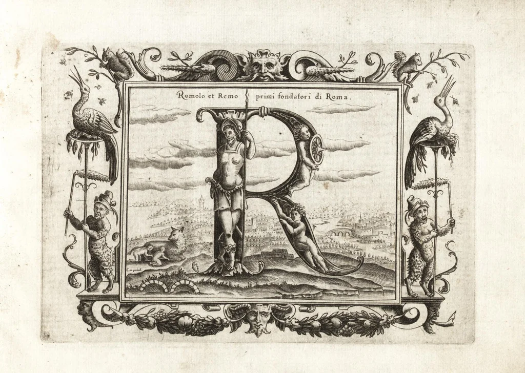 An illustration from [Alphabeto], 1570, leaf 40