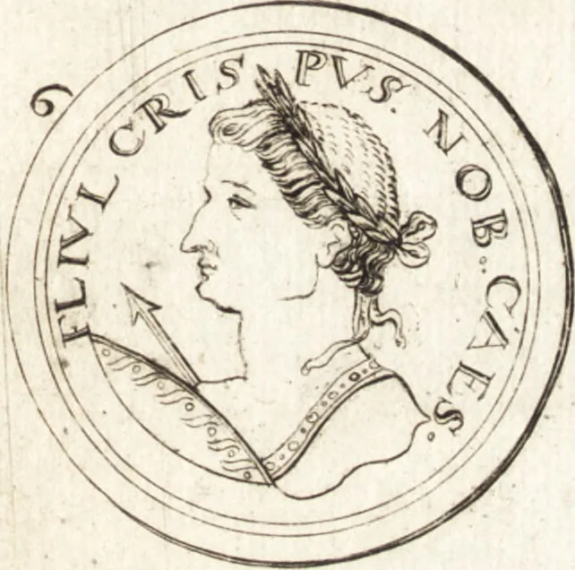 An illustration from Ammiani Marcellini Rerum gestarum qui de XXXI supersunt, libri XVIII, 1693, leaf 36