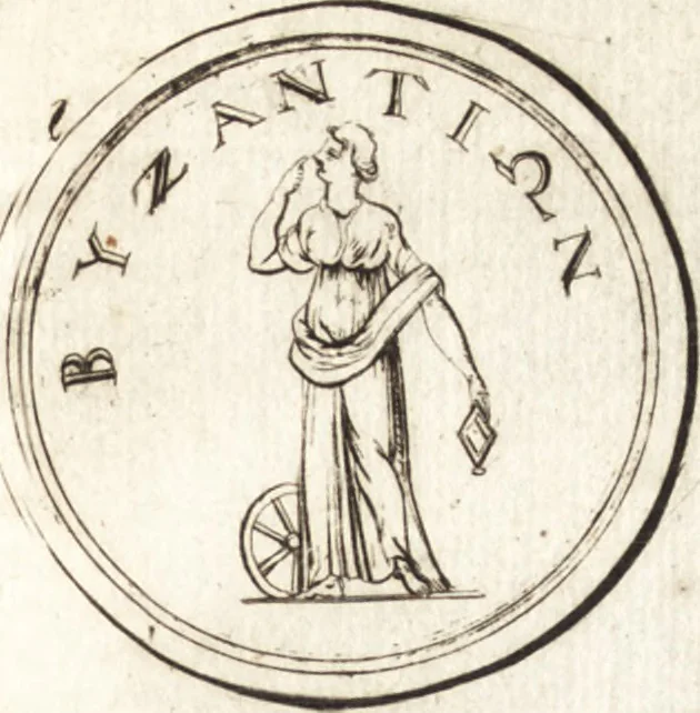 An illustration from Ammiani Marcellini Rerum gestarum qui de XXXI supersunt, libri XVIII, 1693, leaf 38