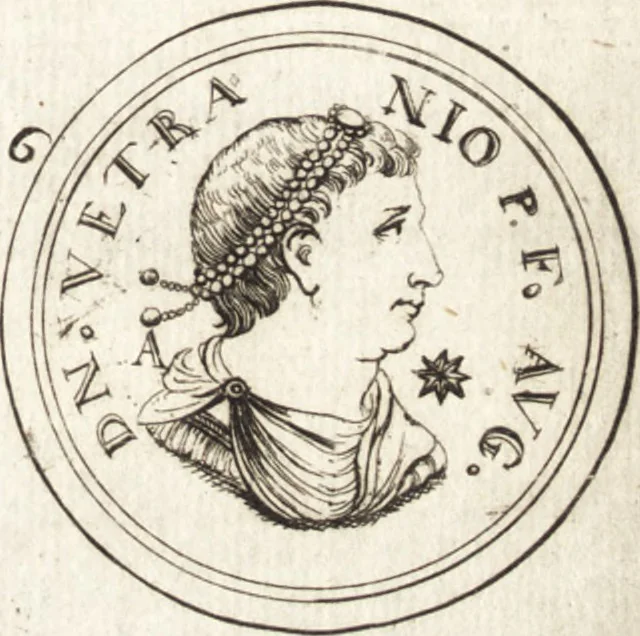An illustration from Ammiani Marcellini Rerum gestarum qui de XXXI supersunt, libri XVIII, 1693, leaf 38