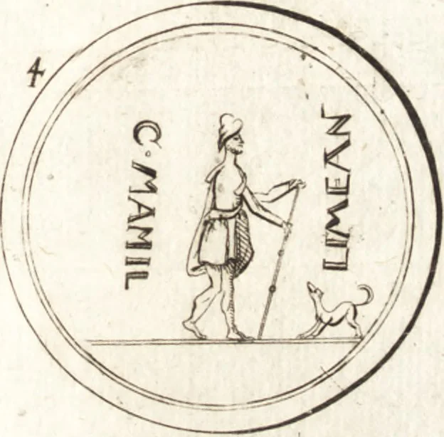 An illustration from Ammiani Marcellini Rerum gestarum qui de XXXI supersunt, libri XVIII, 1693, leaf 40