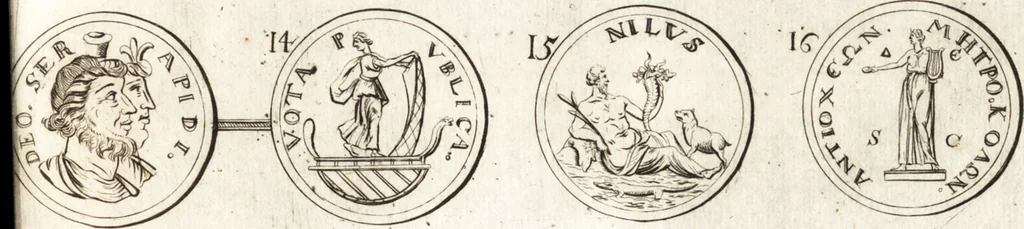 An illustration from Ammiani Marcellini Rerum gestarum qui de XXXI supersunt, libri XVIII, 1693, leaf 42