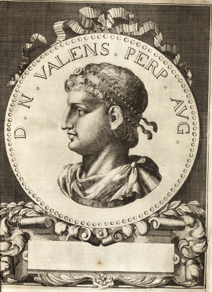 An illustration from Ammiani Marcellini Rerum gestarum qui de XXXI supersunt, libri XVIII, 1693, leaf 588