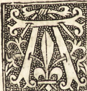 An illustration from Les anciennes et modernes genealogies des roys de France et mesment du roy Pharamond : auec leurs epitaphes et effigies .., 1527, leaf 124